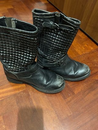 Stivali ASH biker borchie pelle