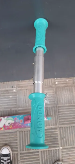 Patinete infantil unicornio rosa y turquesa