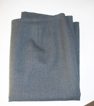 Gonna in vigogna grigia