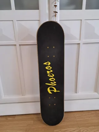 Skateboarding con funda y luces led