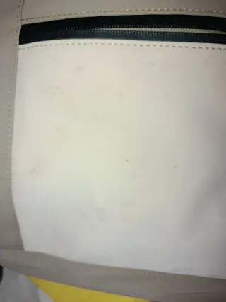 Mochila CHARRO beige y anaranjado para ordenador