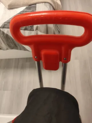 Triciclo infantil con capota y volante Usado 1 dia