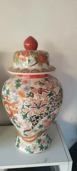 Set di 3 Antichi Vasi in Ceramica