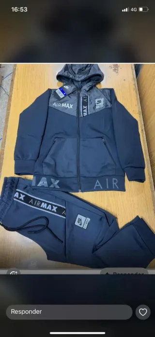 Conjunto Nike Air Max Azul