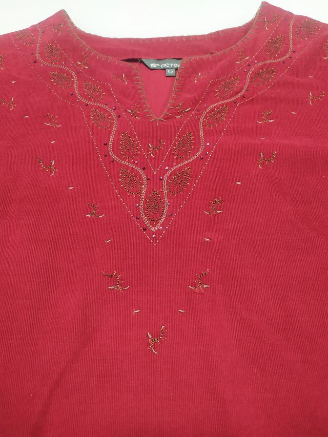 CAMISA ROJA PARA MUJER