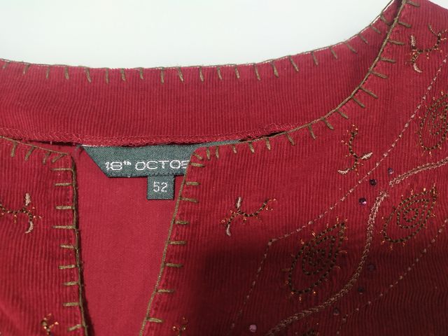 CAMISA ROJA PARA MUJER