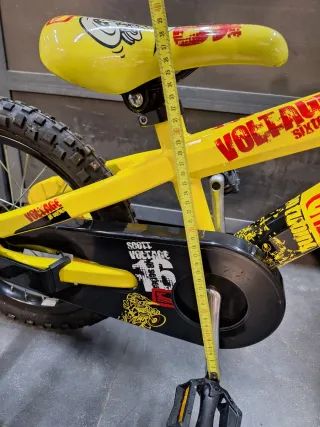 Bicicleta Scott Voltage 16 Amarilla