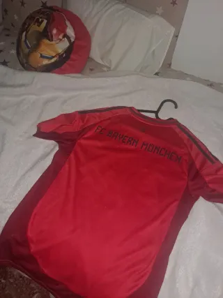 Camiseta Fútbol Adidas Roja