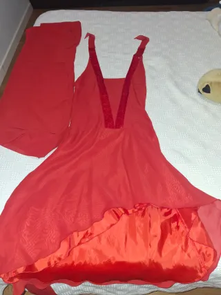 Vestido de fiesta rojo