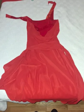 Vestido de fiesta rojo