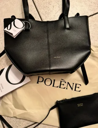 Bolso Polène Cyme Mini Negro