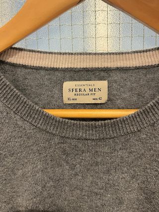 Jersey Sfera Hombre Gris Talla XL