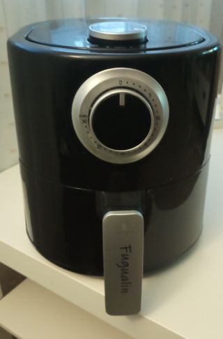 Freidora de aire negra