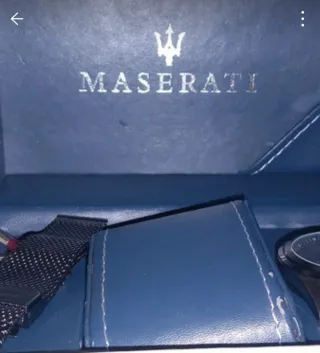 Orologio Maserati Blu
