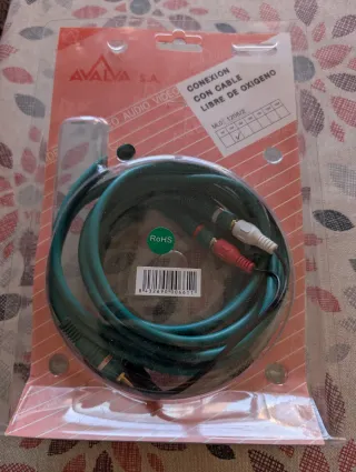 Cable Audio Video Avalva Libre Oxígeno