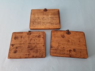 3 quadri in legno