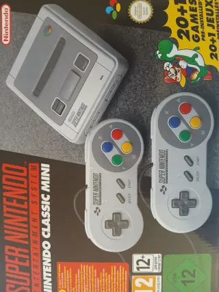 Nintendo Super SNES Classic Mini + 20 Juegos