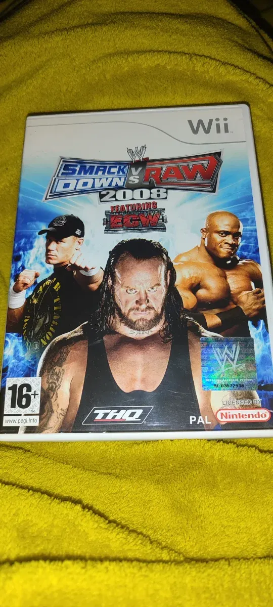 Wii Smackdown vs Raw 2008