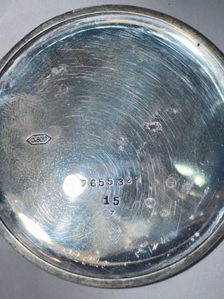 Reloj de bolsillo Cyma antiguo de Plata