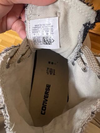 Converse All Star Negro Denim