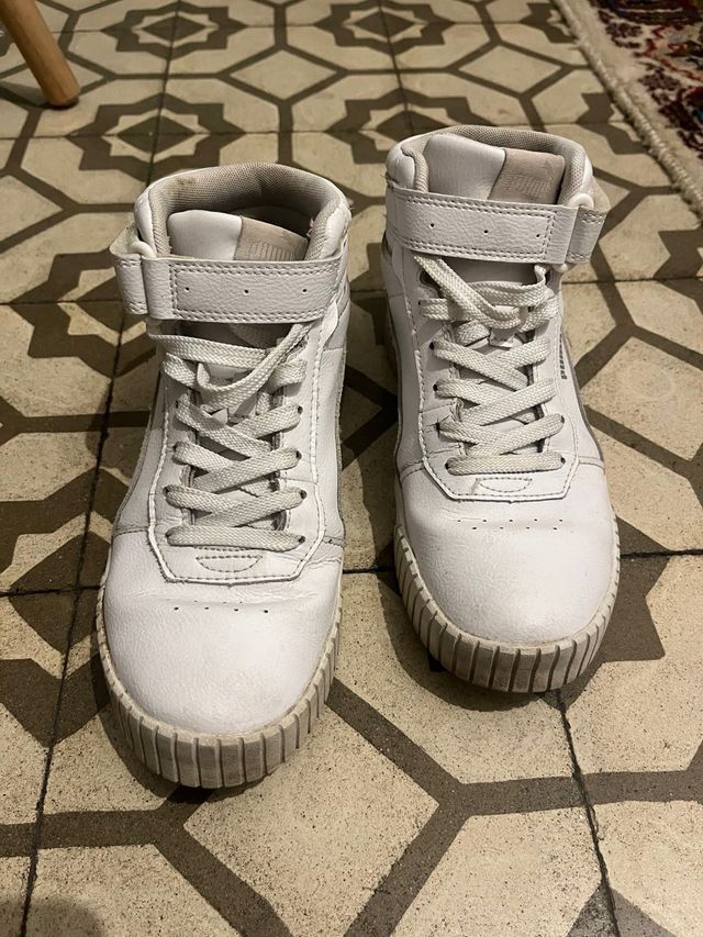 Zapatillas Puma Botín Blancas