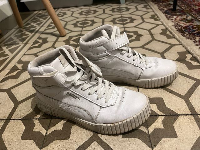 Zapatillas Puma Botín Blancas