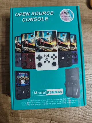 Console R36 max retro gaming 64 GB