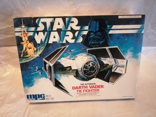 Star Wars MPC DarthVader Tie Fighter maqueta