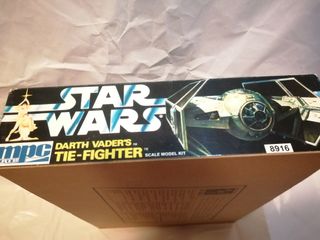 Star Wars MPC DarthVader Tie Fighter maqueta