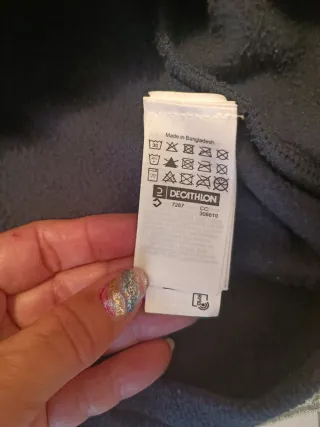 Forro polar nuevo azul marino, de DECATHLON