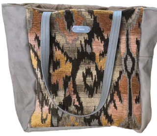 Bolso artesanal Zazu multicolor,