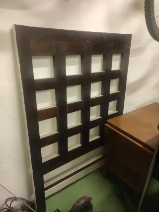 Cabecero de cama madera maciza