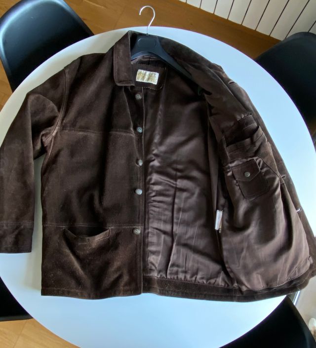 Chaquetón, abrigo, chaqueta piel hombre