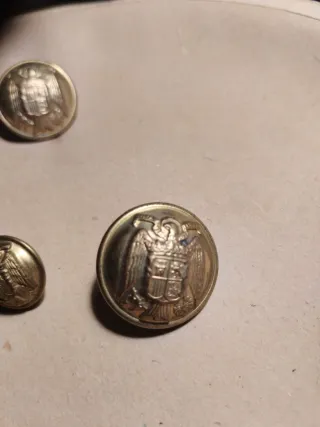 Lote 6 Botones Latón Franquimo