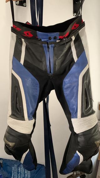 Mono de cuero moto hombre talla 50