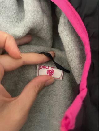 Cortavientos niña estampado étnico