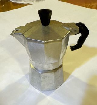 Caffettiera vintage alluminio 1 tazza