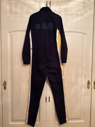 Mono Adidas Rita Ora Azul/Amarillo Talla S