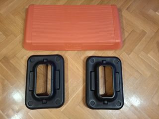 Step de aerobic con alzadores