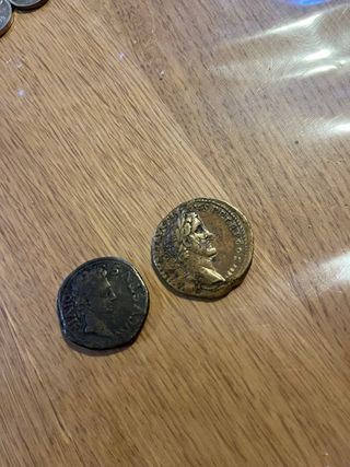 Vecchie monete romane