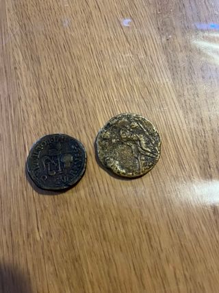 Vecchie monete romane