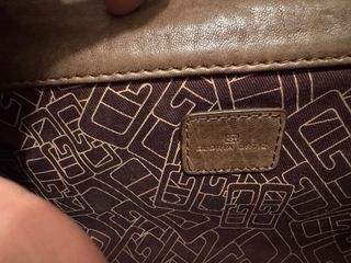 Bolso Gloria Ortiz Marrón Chocolate Cadena Dorada