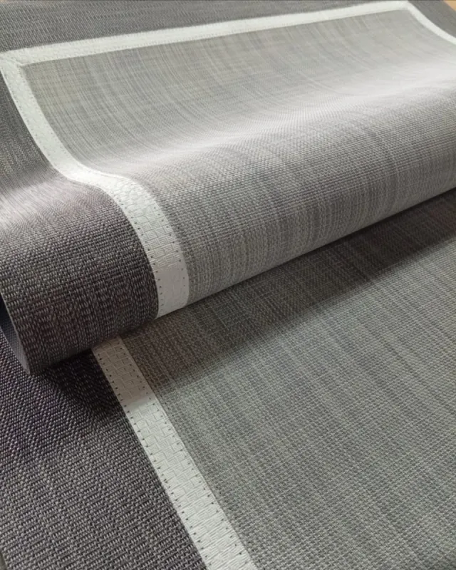 Tappeto in Vinile Teplon Premium Grigio Design