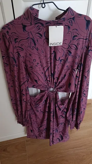 Vestido Inside Talla M Estampado