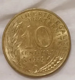 Moneta Francese Republique Francaise