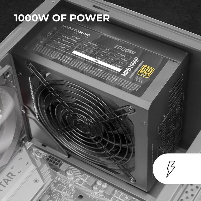 Alimentazione Modulare Mars Gaming MPB1000P