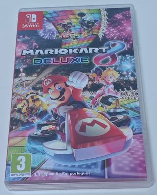 Mario Kart 8 Deluxe Switch + Manual