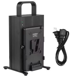 Cargador Batería Andoer V, Doble canal