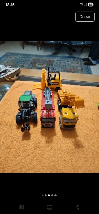 Lote de 8 camiones de juguete