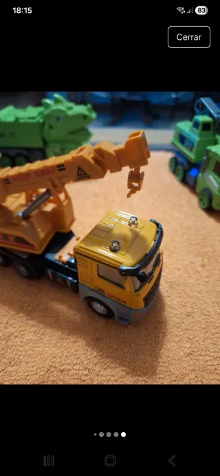 Lote de 8 camiones de juguete